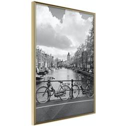 Arkiio Affisch Bikes On Bridge [Poster] 30x45 Poster